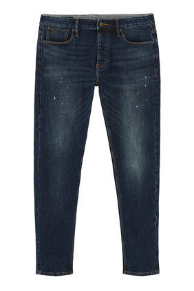 J75 Slim-Fit Vintage-Look Jeans